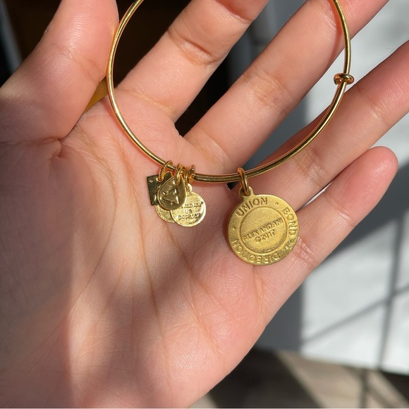 ALEX AND ANI Arrows of Friendship Charm Bangle - Picture 3 of 6